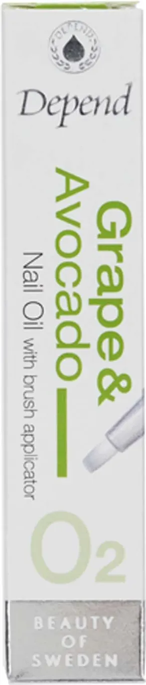 Depend Grape & Avocado Nail Oil Tube 11 ml Depend
