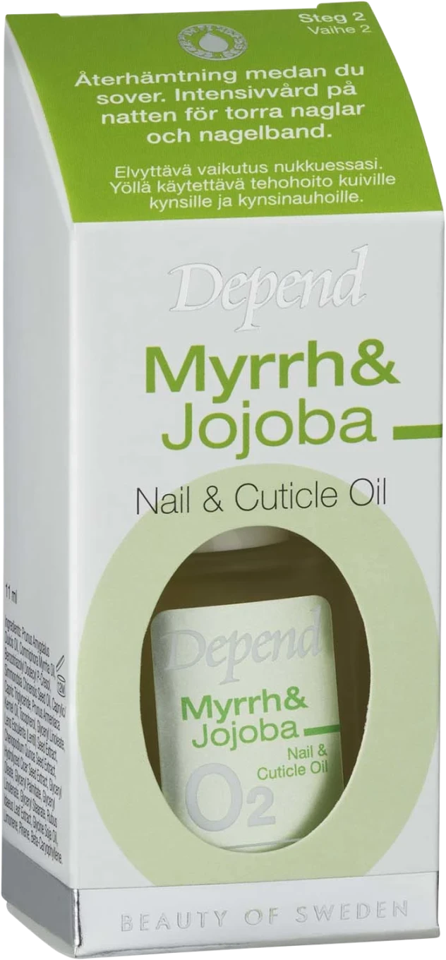 Depend Myrrh & Jojoba Nail & Cuticle Oil 11 ml Depend