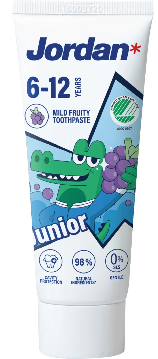 Jordan Junior Tandkräm 6-12år 50ml Jordan