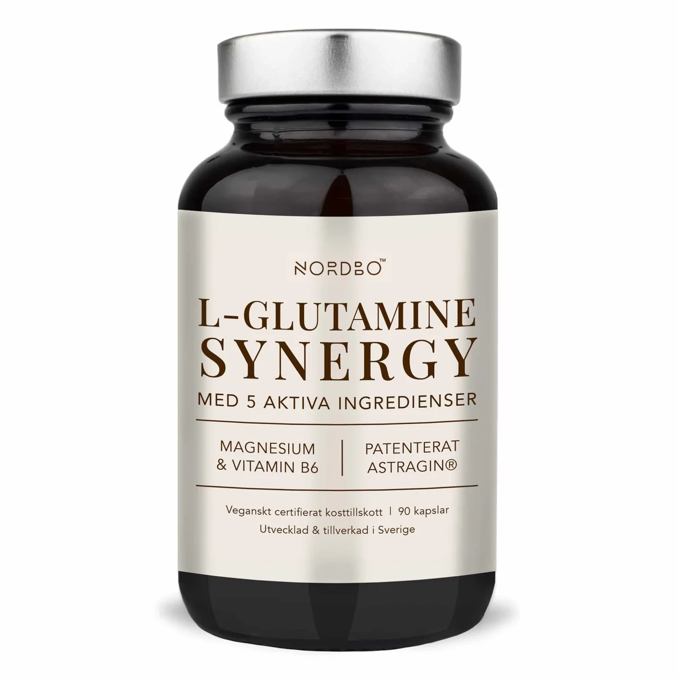Nordbo L-Glutamine Synergy 90 kapslar Nordbo