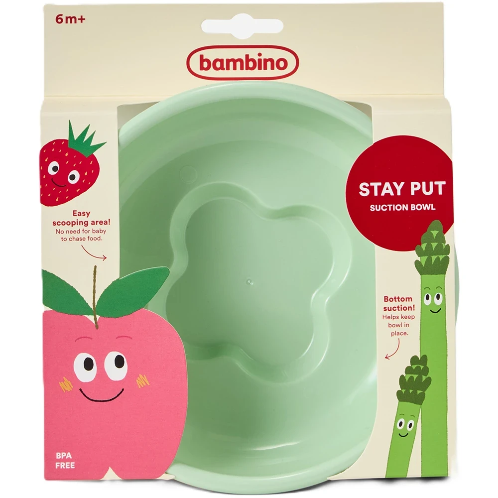 Bambino Stay Put! Suction bowl Mint Bambino