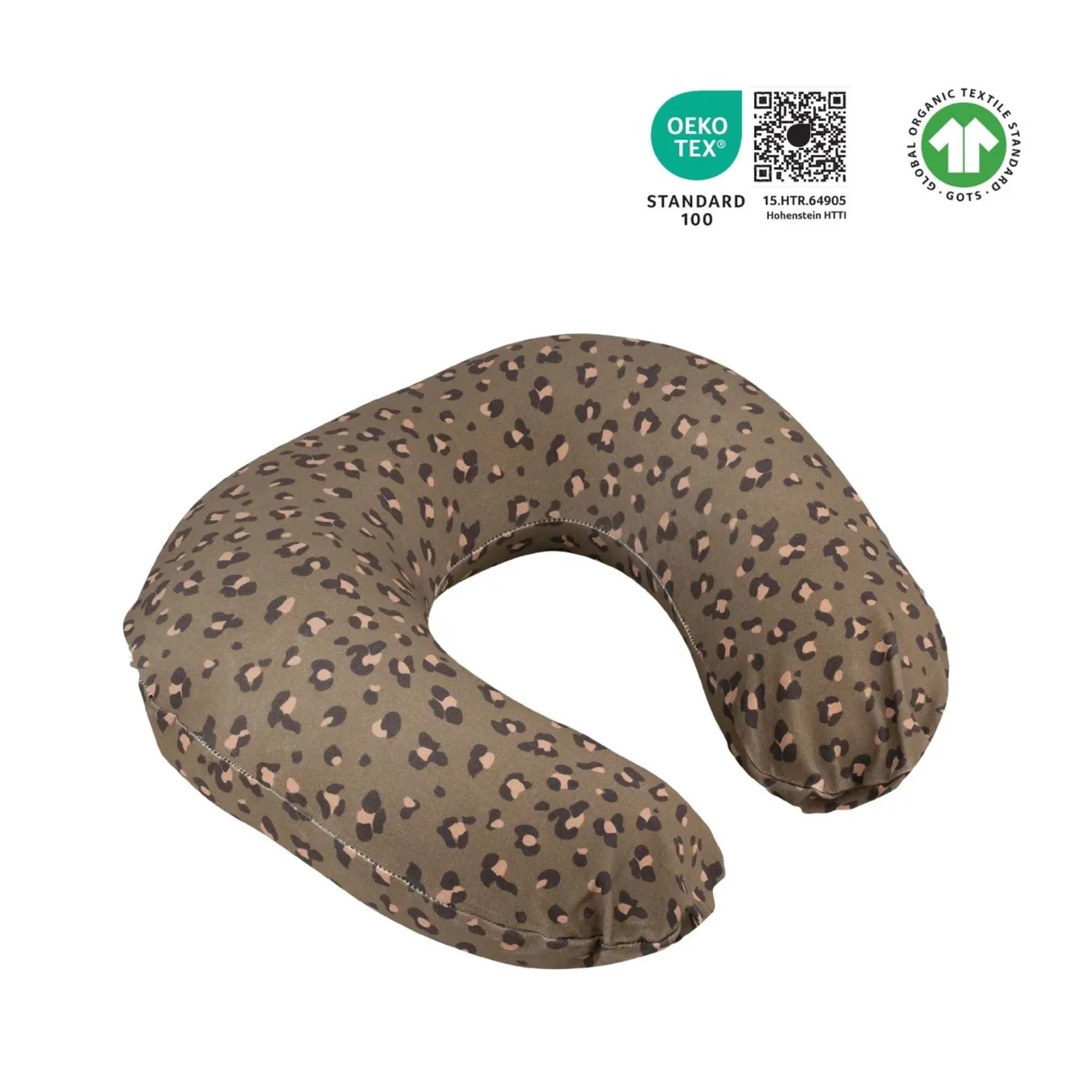 Doomoo Amningskudde Mörk Leopard Doomoo