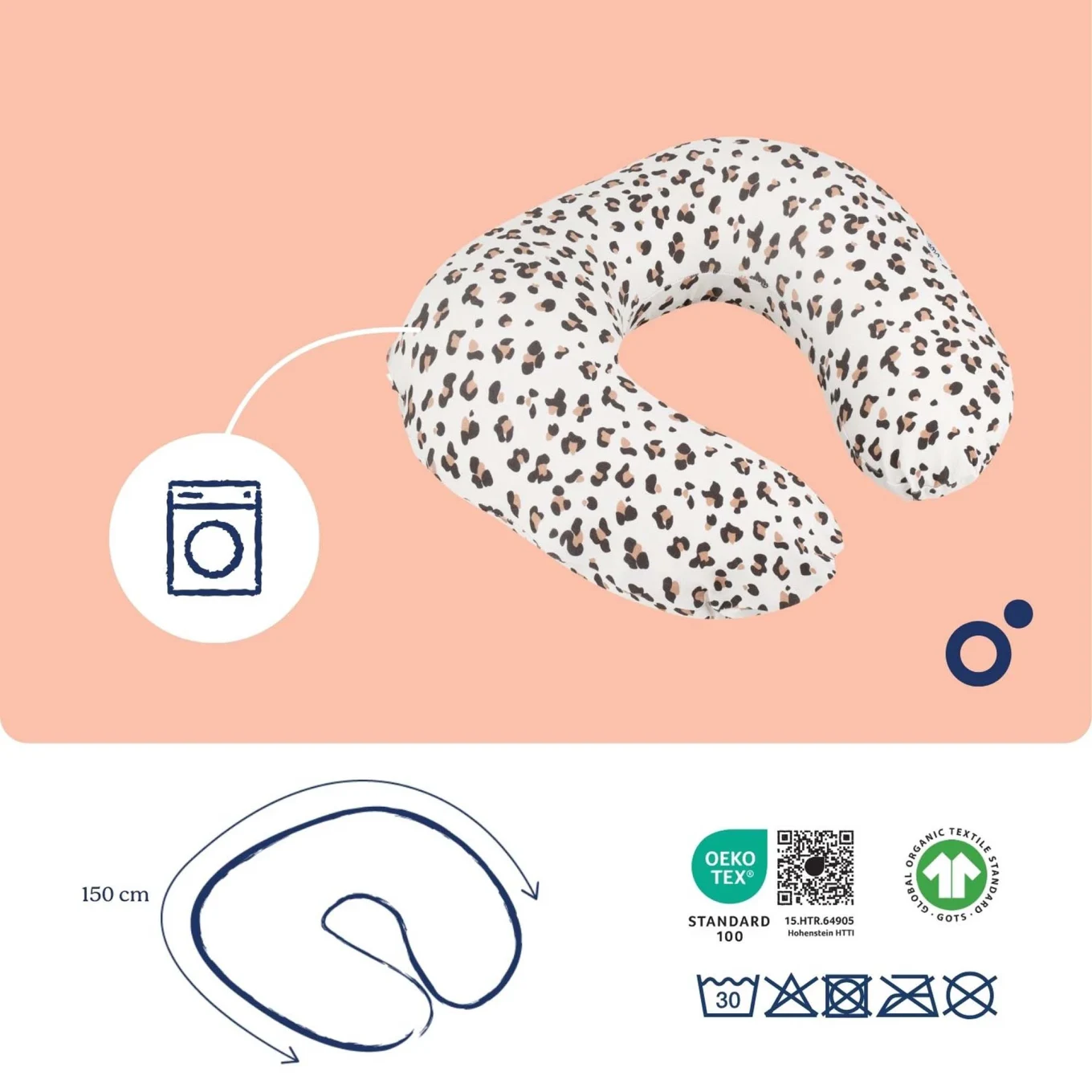 Doomoo Amningskudde Leopard Doomoo