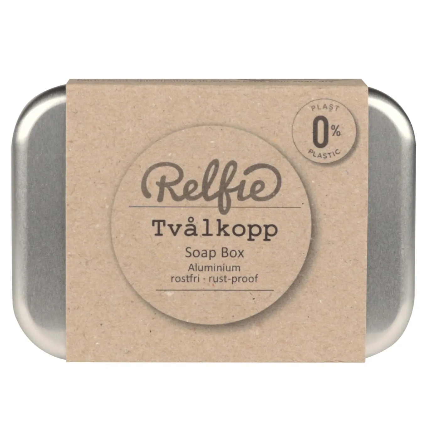 Relfie Tvålkopp Rostfritt Aluminium Relfie