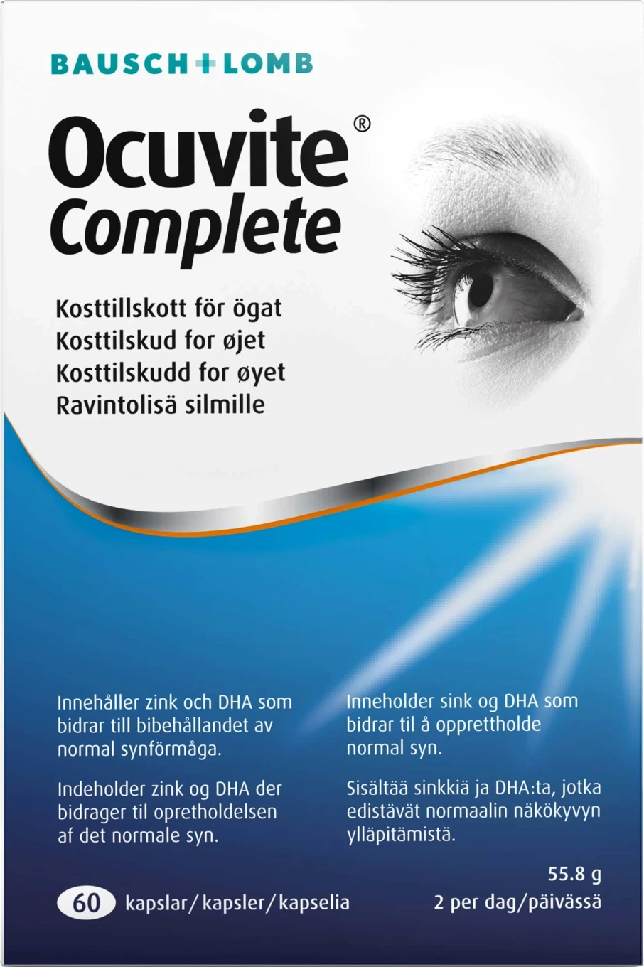 Ocuvite Complete kapslar 60 st Ocuvite