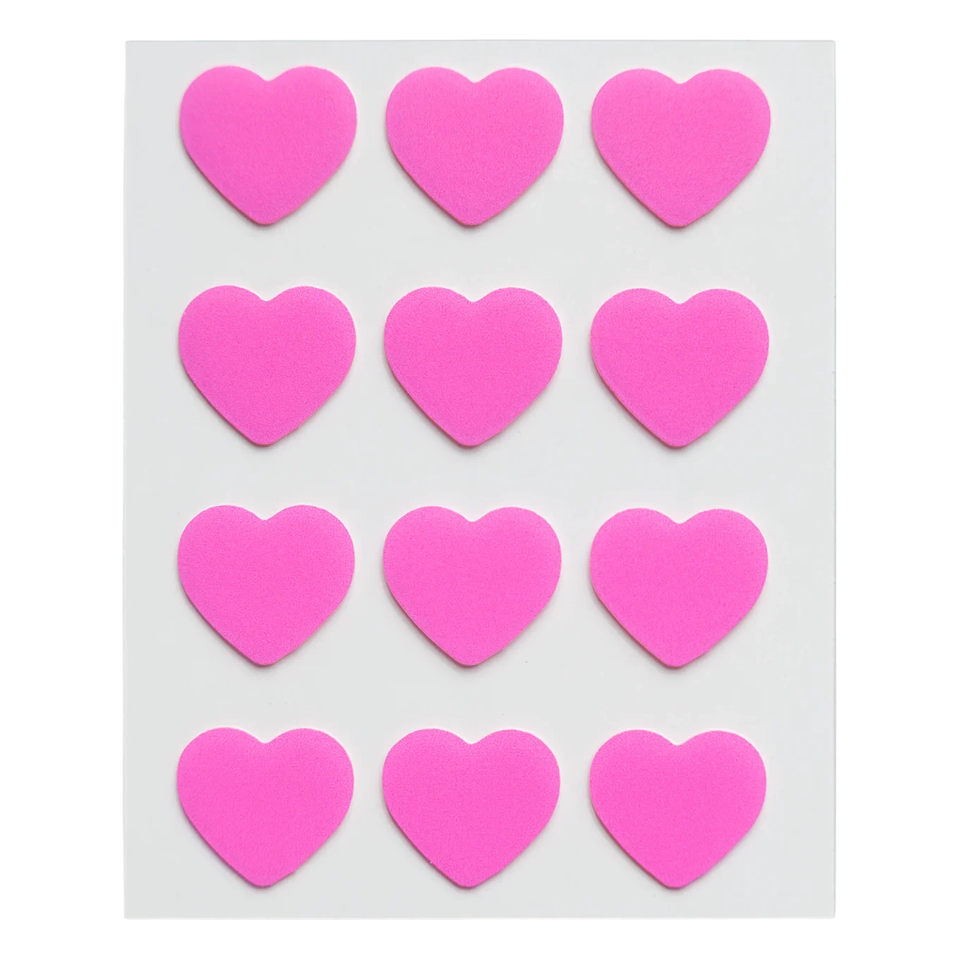 Peggy World Blemish Patches Hearts and Stars Hot Pink 24 st Peggy World