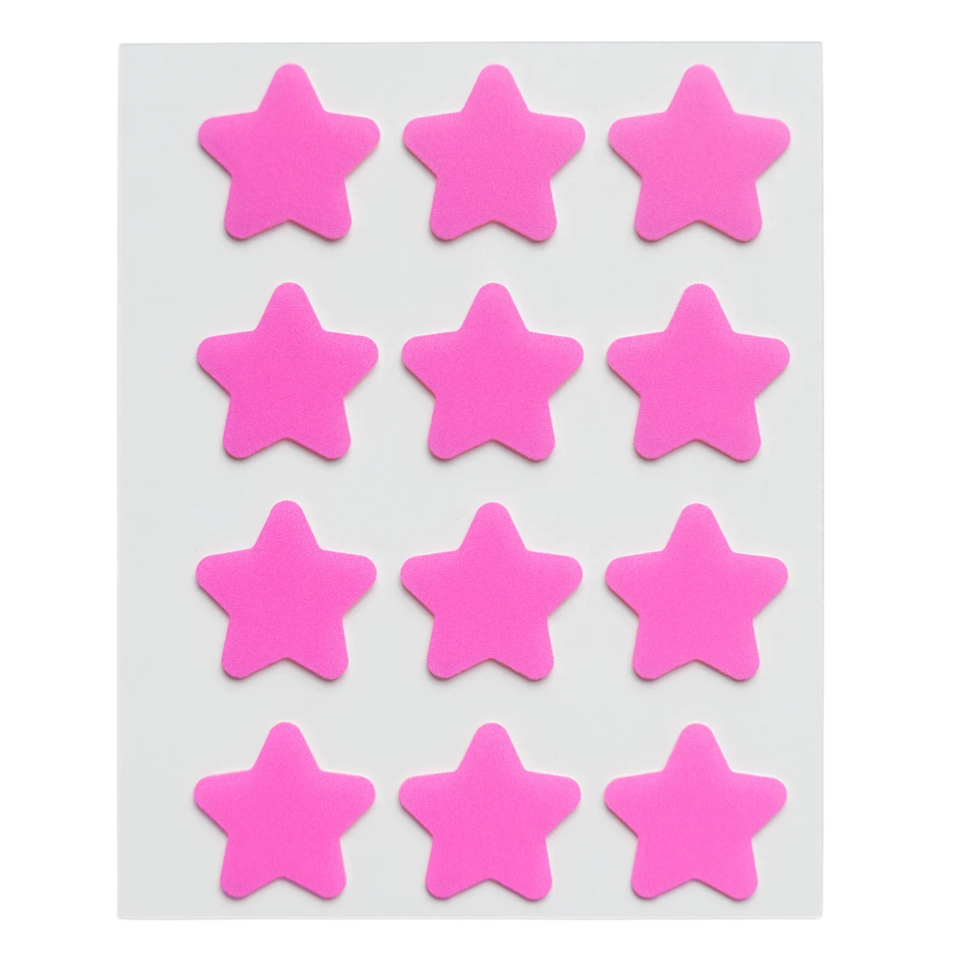 Peggy World Blemish Patches Hearts and Stars Hot Pink 24 st Peggy World
