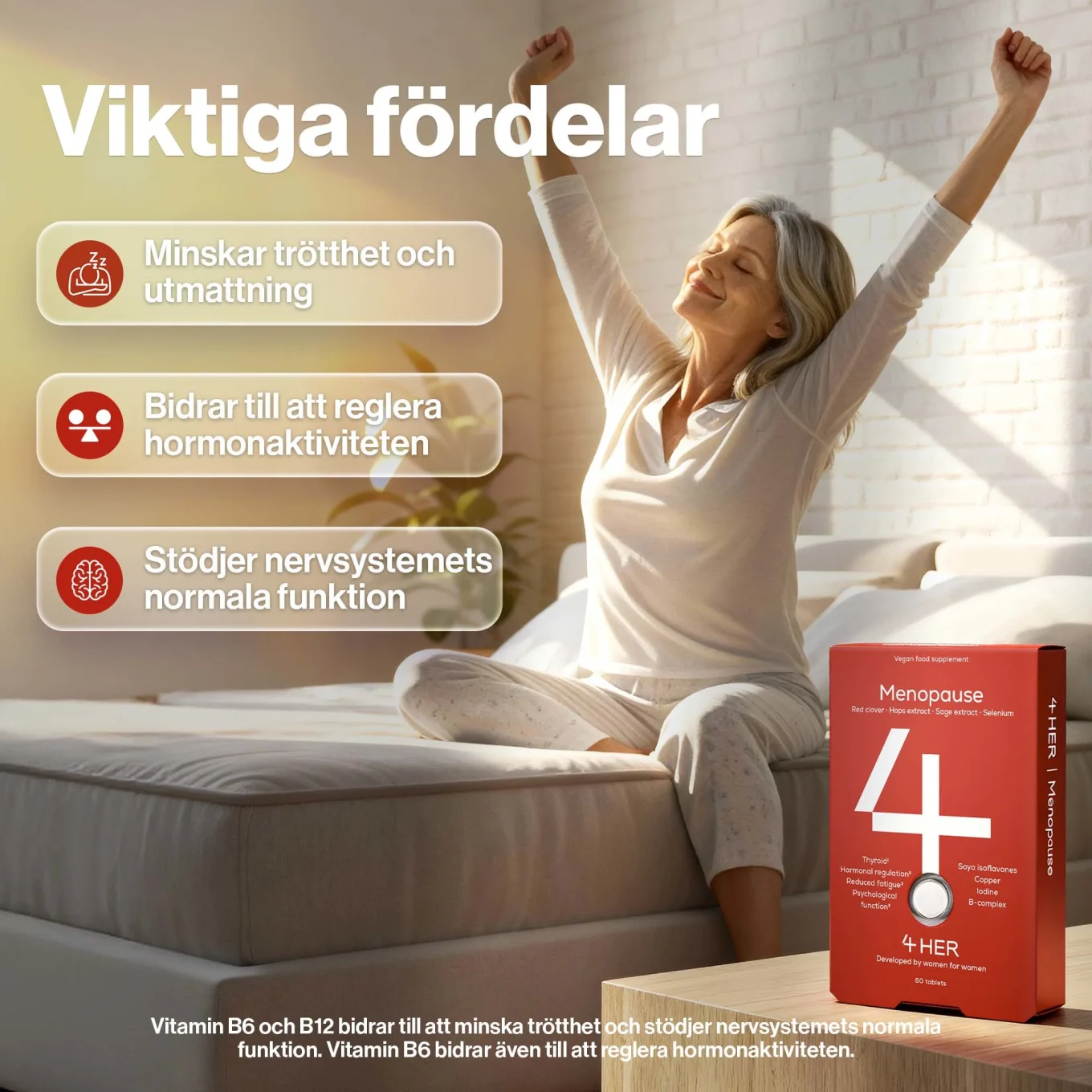4HER Menopause 60 tabletter 4HER