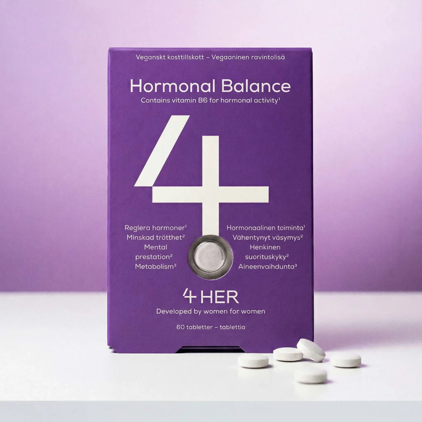 4HER Hormonal Balance 60 tabletter 4HER
