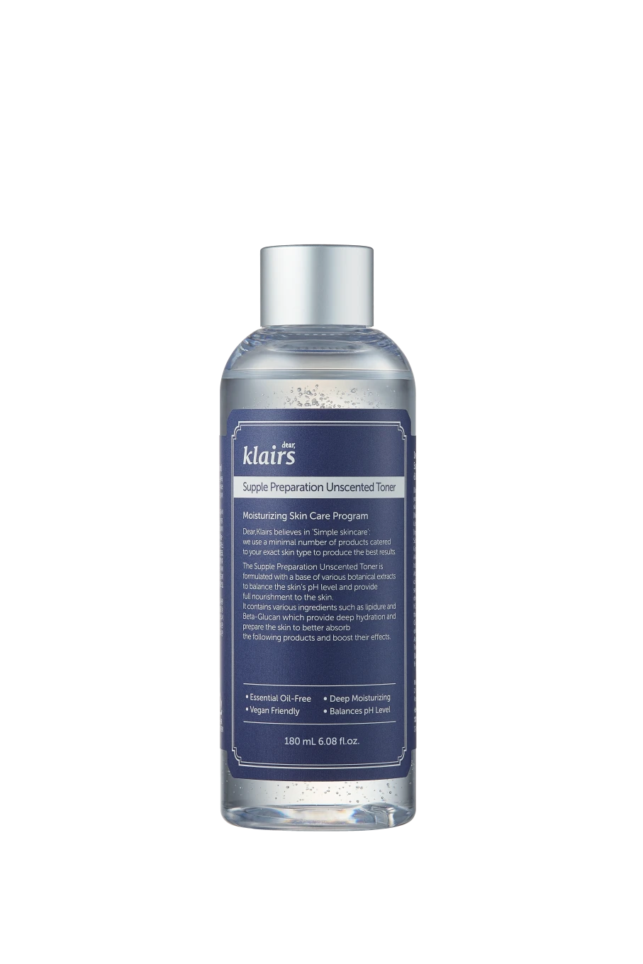Klairs Supple Preparation Unscented Toner 180 ml Klairs