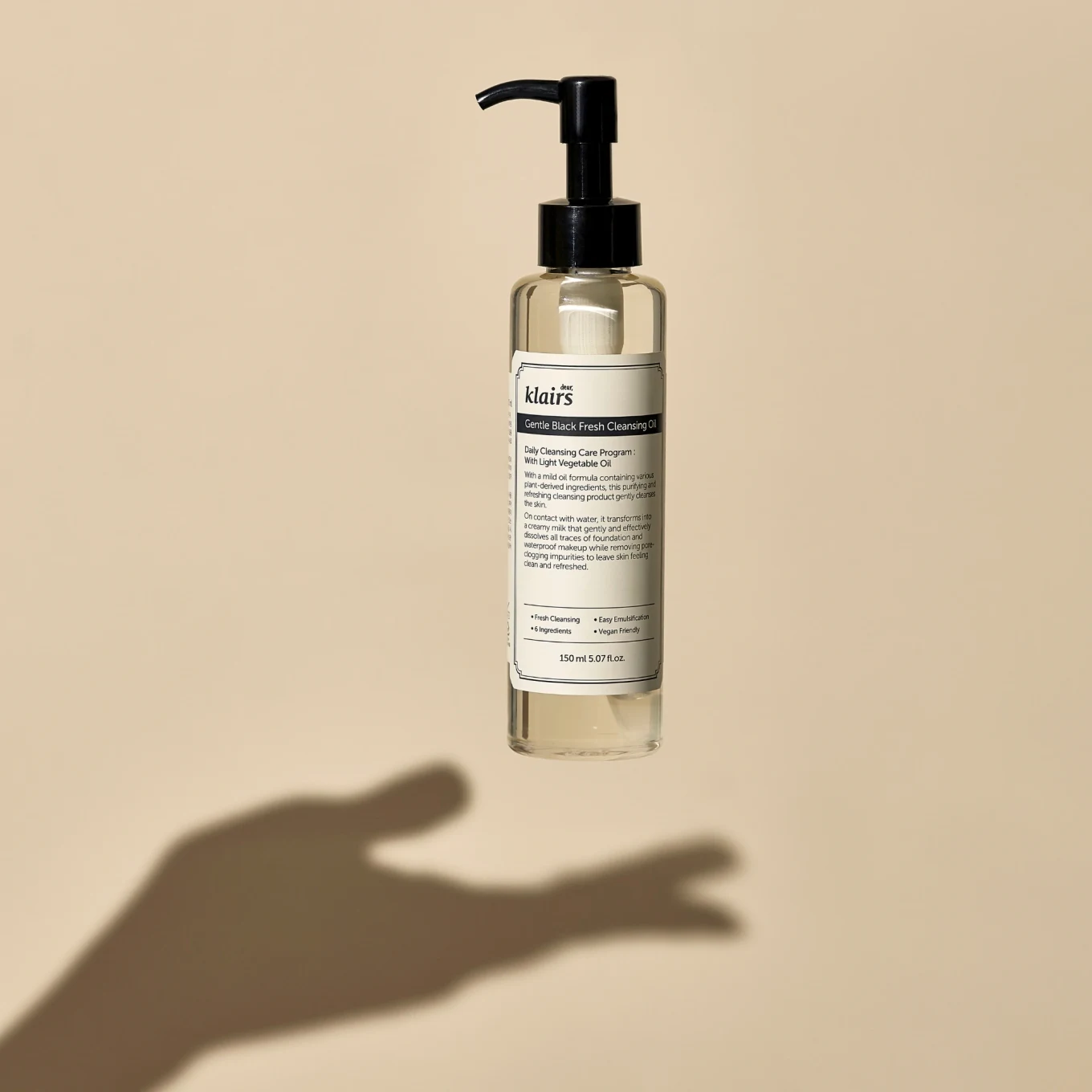 Klairs Gentle Black Fresh Cleansing Oil 150 ml Klairs