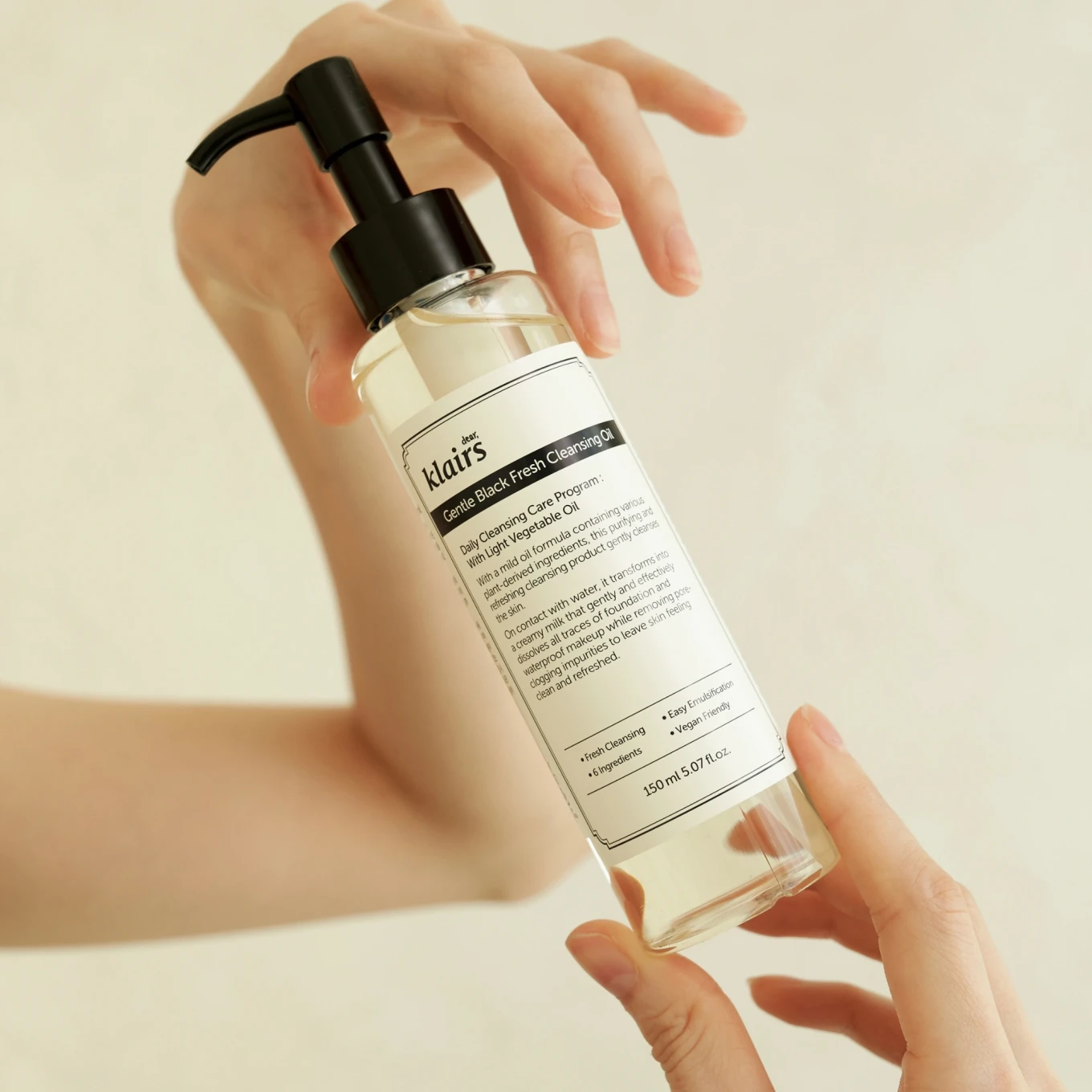 Klairs Gentle Black Fresh Cleansing Oil 150 ml Klairs