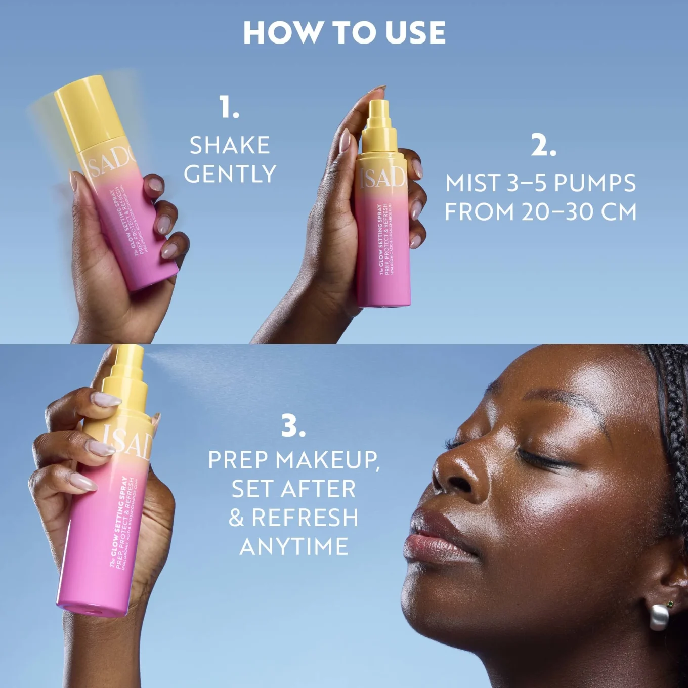 IsaDora The Glow Setting Spray 100 ml IsaDora