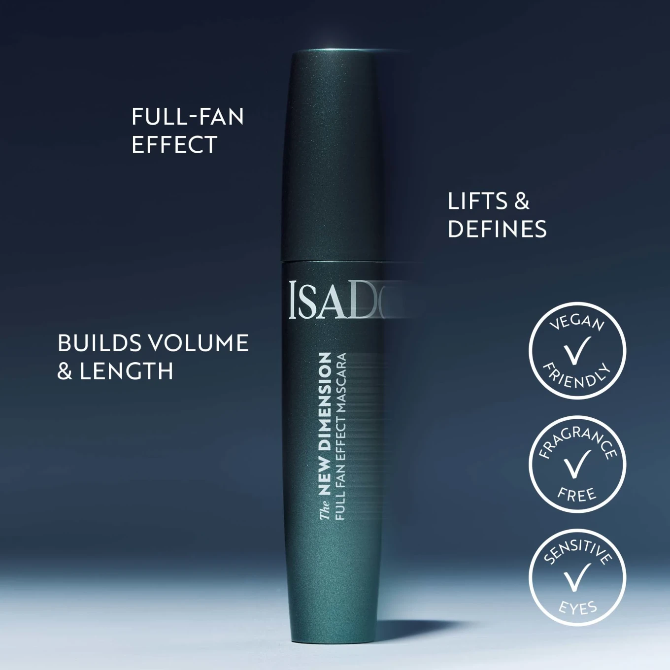 IsaDora The New Dimension Mascara 01 Black 11 ml IsaDora