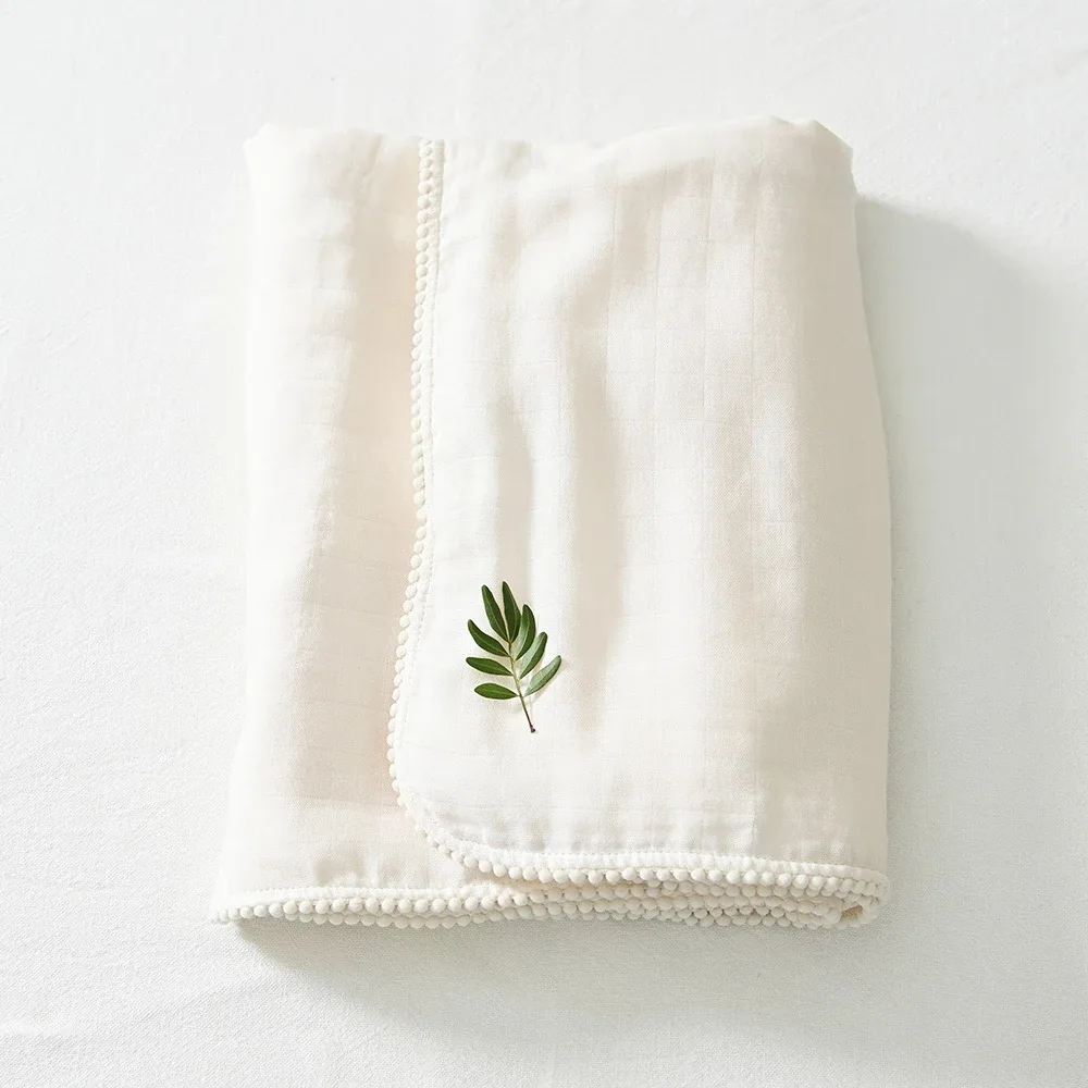 Jack o Juno Pom Pom Muslinfilt 1-pack Baby Pink Jack o Juno