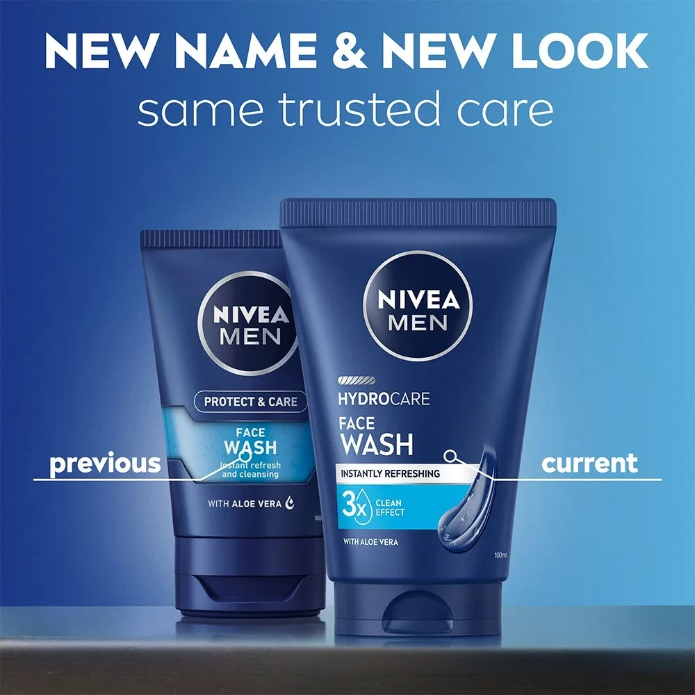 NIVEA Men Hydrocare Face Wash 100 ml Nivea