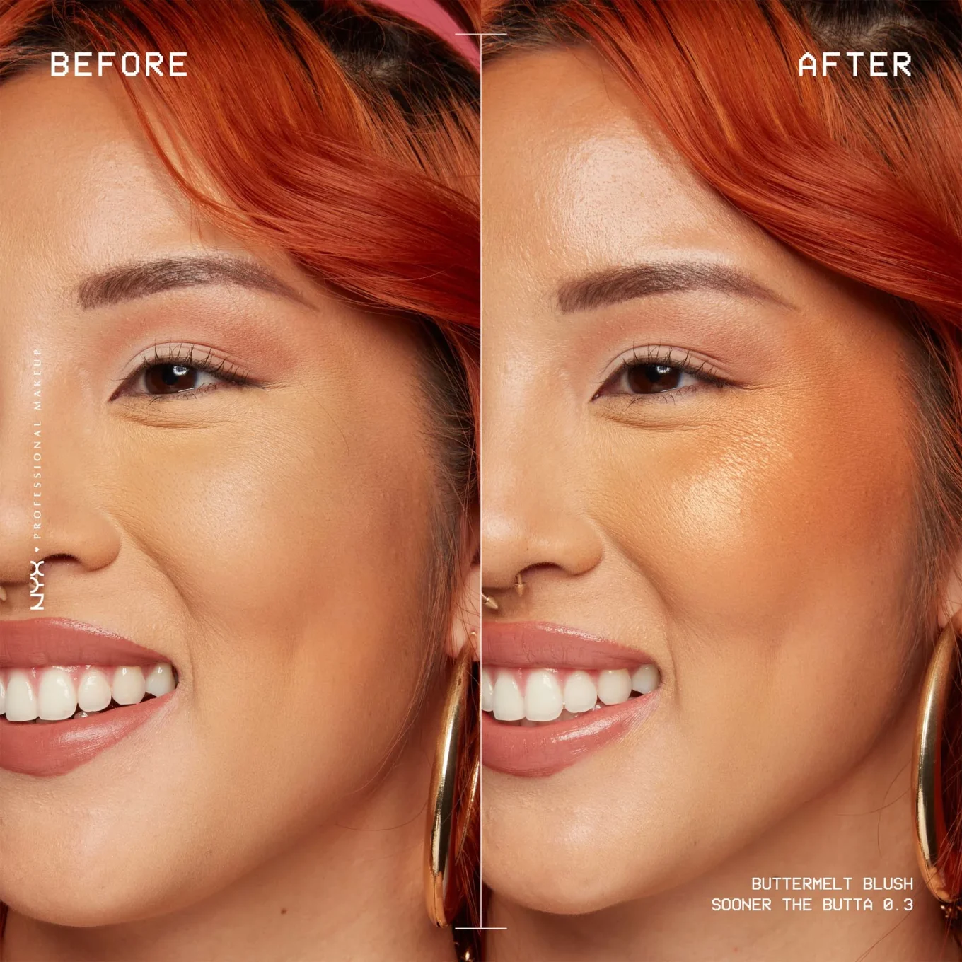 NYX Professional Makeup Buttermelt Blush 5 g 03 Sooner The Butta NYX Professional Makeup