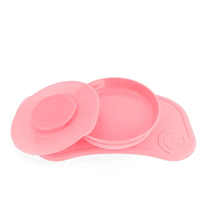 Twistshake Click-Mat Mini + Plate Pink Twistshake