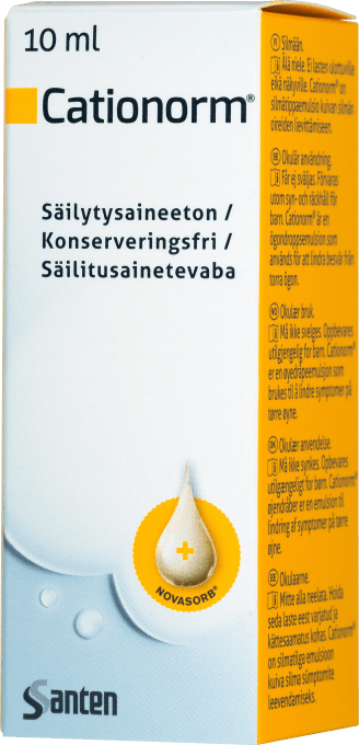 Cationorm ögondroppar 10 ml Catinorm