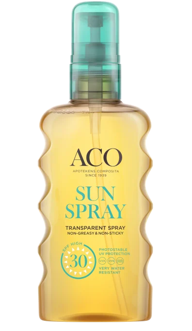 ACO Sun Transparent Spray SPF 30 175 ml ACO