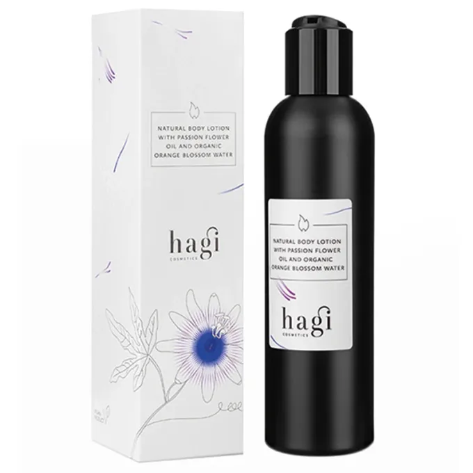 Hagi Natural Body Lotion with Passion Flower Oil and Organic Orange Blossom Water 200 ml Hagi