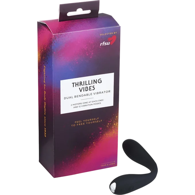 RFSU Thrilling Vibes Dual Bendable Vibrator Rfsu