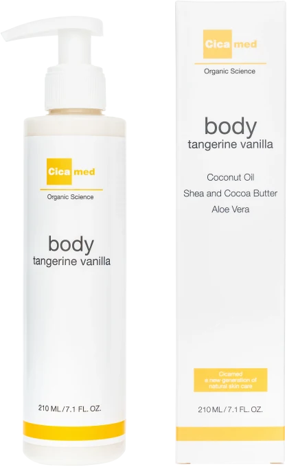 Cicamed Organic Science Body Tangerine Vanilla 210 ml Cicamed