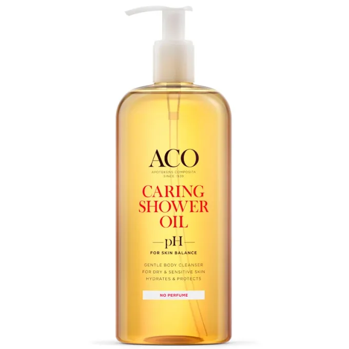 ACO Caring Shower Oil oparfymerad 400 ml ACO
