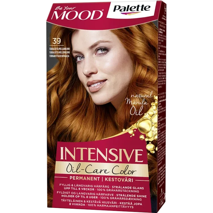 Palette Be Your Mood Hårfärg 39 Terracotta Mellanblond Mood