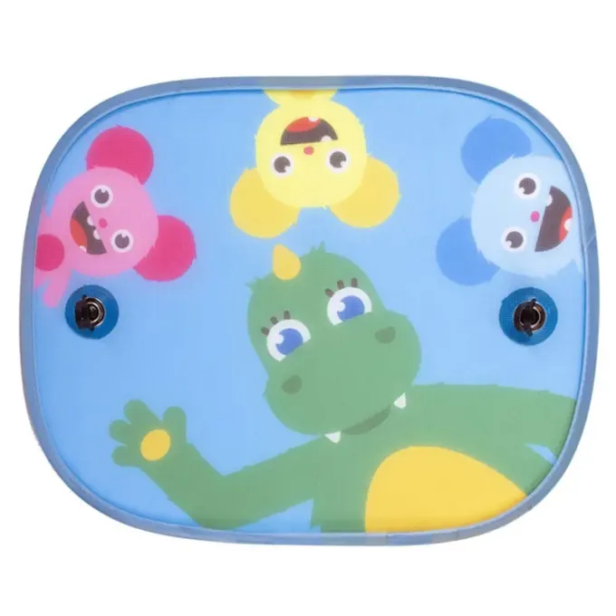 Teddykompaniet Bolibompadraken Solskärm för bilen 2-pack Teddykompaniet, Bolibompa