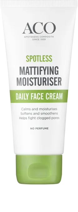 ACO Spotless Mattifying Moisturiser Daily Face Cream 60 ml ACO