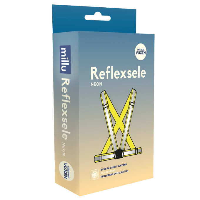 Millu Reflexsele Neon Vuxen 1 st Millu