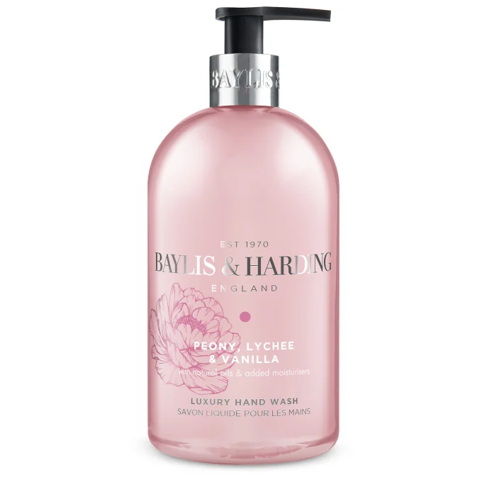 Baylis & Harding Signature Peony, Lychee & Vanilla Hand Wash 500 ml Baylis & Harding