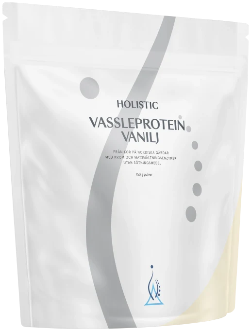 Holistic Vassleprotein Vanilj 750 g Holistic