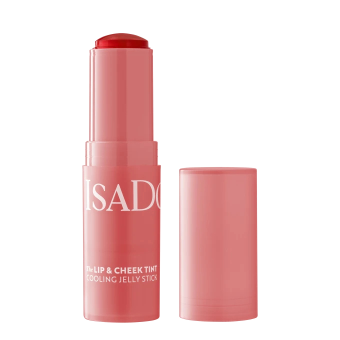 Isadora The Lip & Cheek Tint Cooling Jelly Stick  10 Coral Rouge IsaDora
