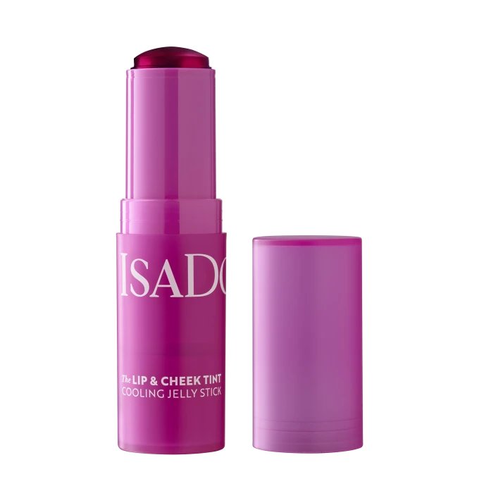 Isadora The Lip & Cheek Tint Cooling Jelly Stick 12 Berry Pink IsaDora