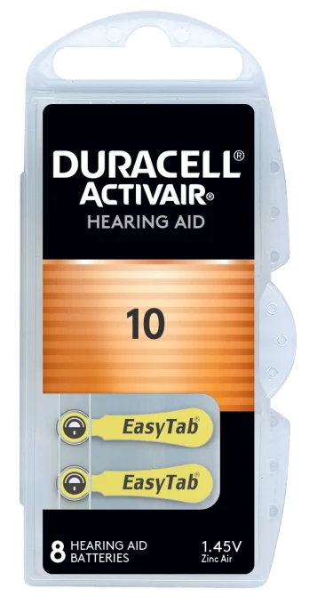 Duracell Activair batteri typ 10 8 st Duracell