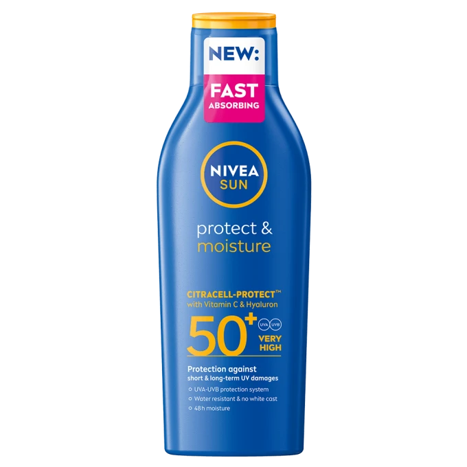 Nivea Protect & Moisture Sun Lotion SPF50+ 200ml Nivea