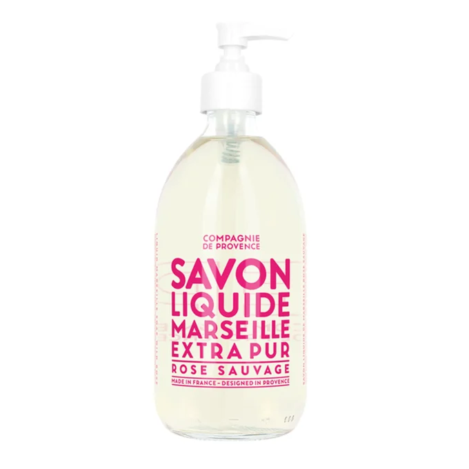Compagnie de Provence Liquid Marseille Soap Wild Rose 495 ml Compagnie de Provence