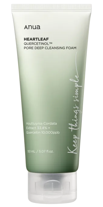 ANUA Heartleaf Quercetinol Pore Deep Cleansing Foam 150 ml ANUA