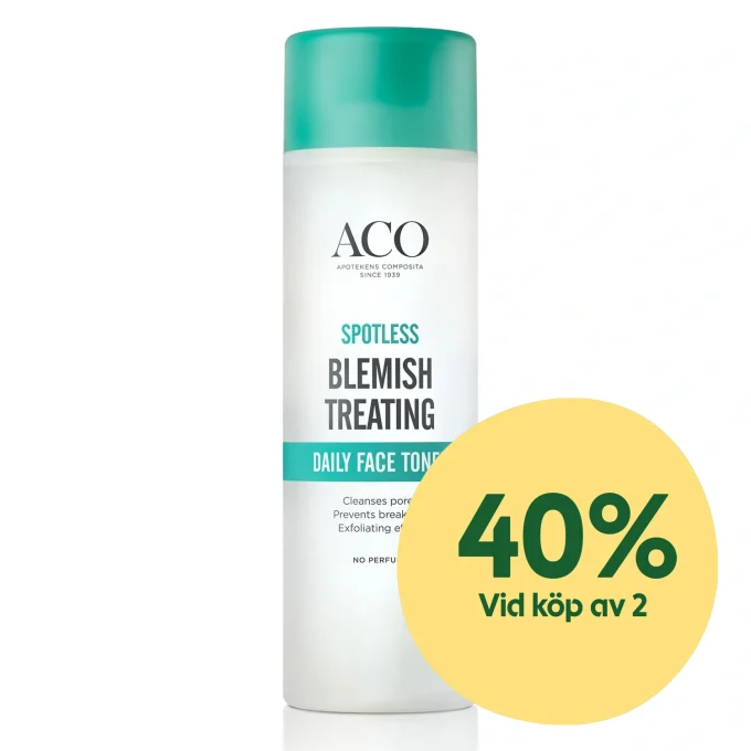 ACO Spotless Blemish Treating Daily Face Toner 200 ml ACO