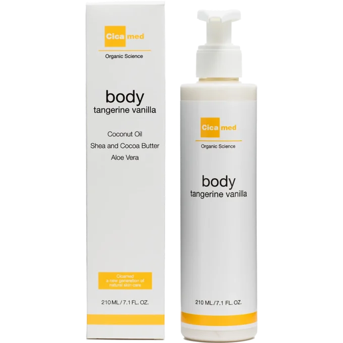 Cicamed Organic Science Body Tangerine Vanilla 210 ml Cicamed