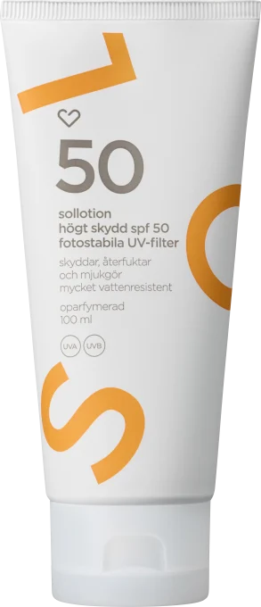 Hjärtats Sollotion SPF 50 100 ml Hjärtats