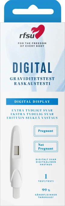 RFSU Digitalt Graviditetstest 1-pack Rfsu