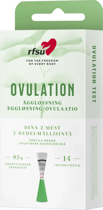 RFSU Ovulation Ägglossningstest Strips 14 st Rfsu