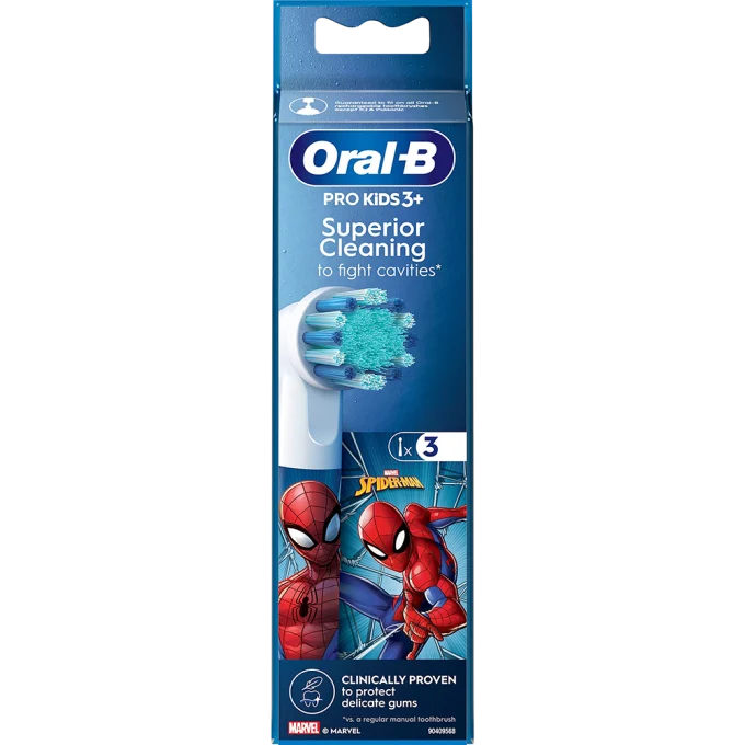 Oral-B Pro Kids Borsthuvuden Spiderman 3 st Oral-B