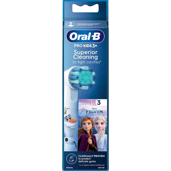Oral-B Pro Kids Borsthuvuden Frost 3 st Oral-B