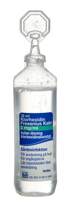 Klorhexidin Fresenius Kabi Kutan Lösning 2mg/ml 20x30 ml Fresenius