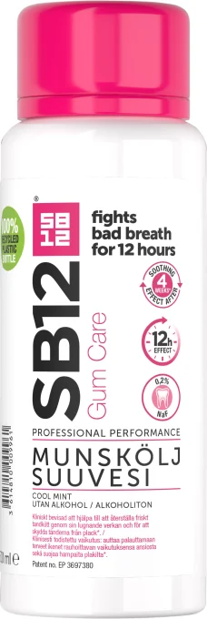 SB12 Gum Care Munskölj, 0,2% 500 ml SB12