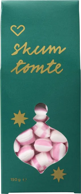 Hjärtats Julkarameller Skumtomte 150 g Hjärtats